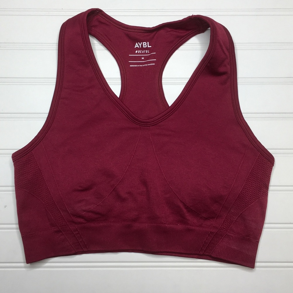 AYBL Sports Bra size Medium Magenta